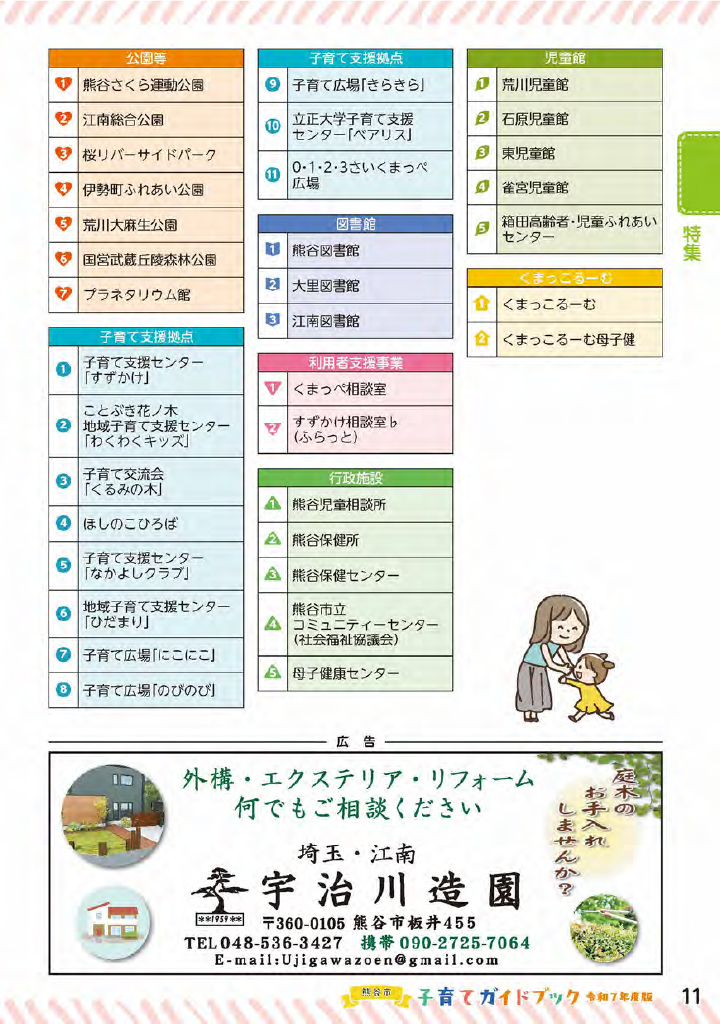 熊谷市子育てガイドブック ページ12